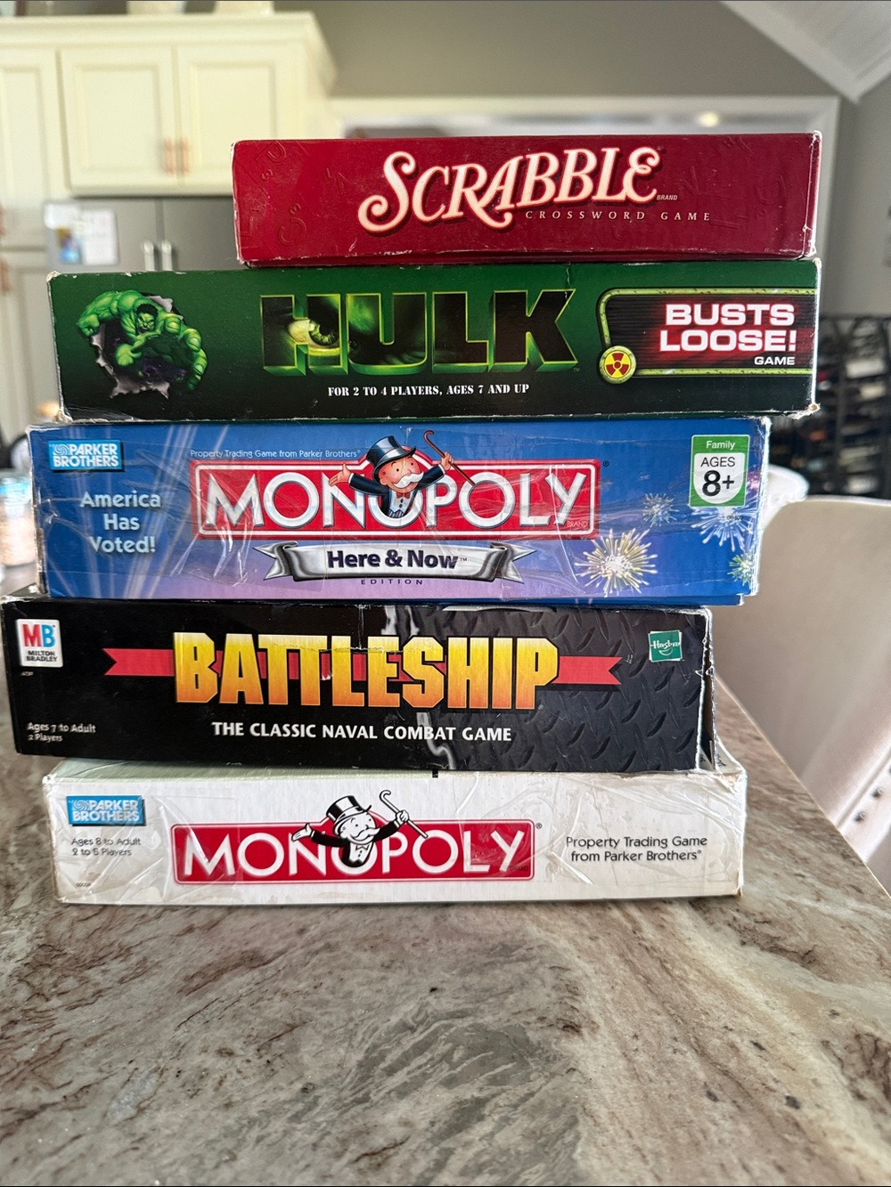 Hasbro Battleship Board Game - Black Box with Classic Logo